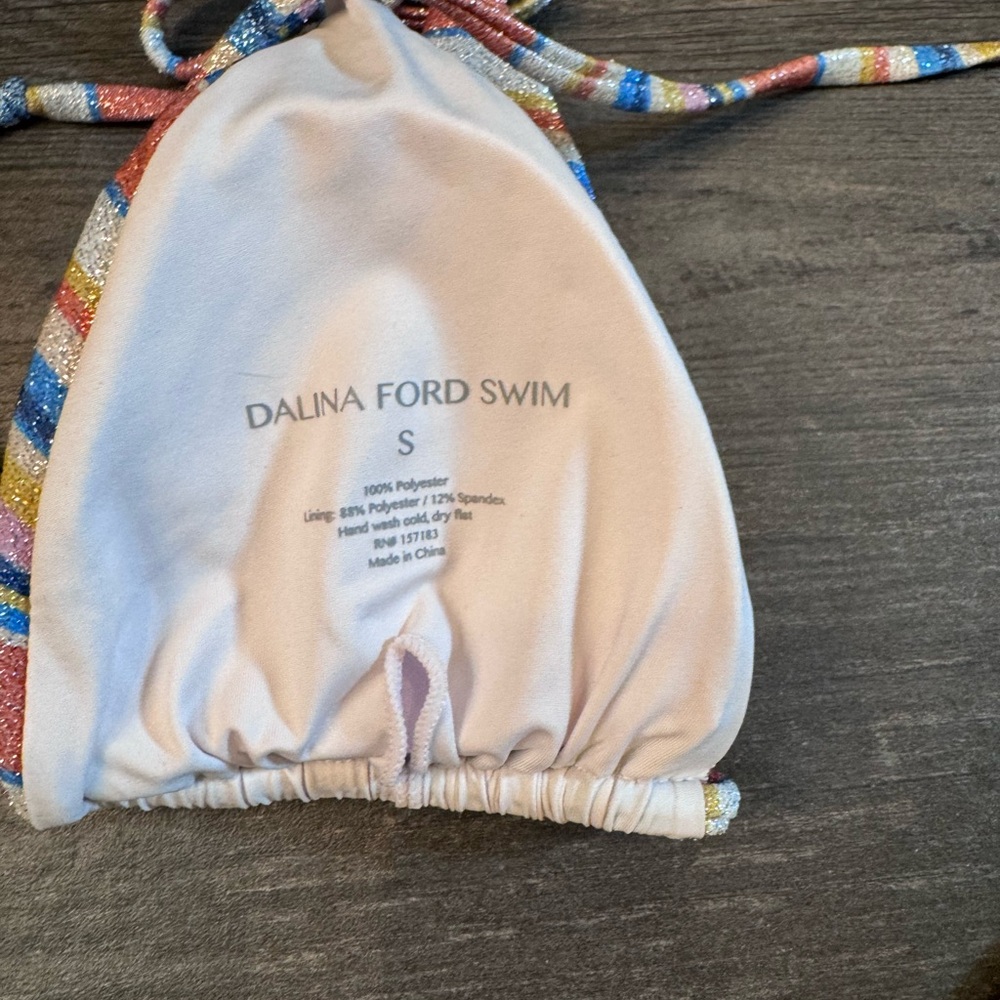 Striped Multicolor Bikini Set - image 6